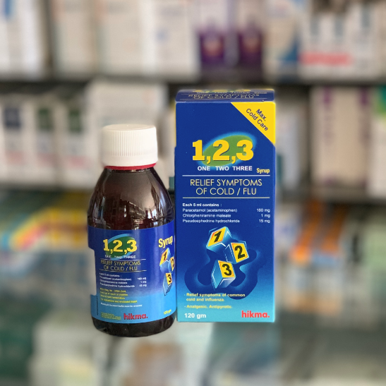 123 syrup 120 ml