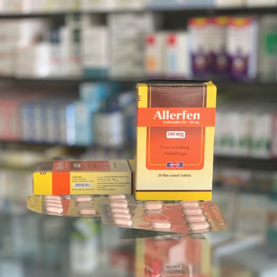Allerfen 180 mg 20 tablets