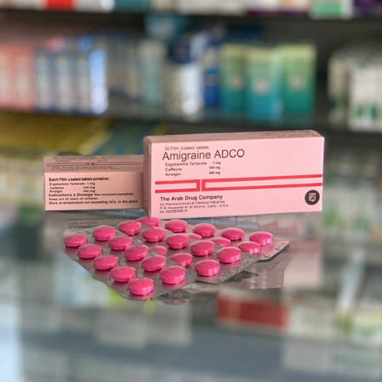 Amigrain ADCO 30 tablets
