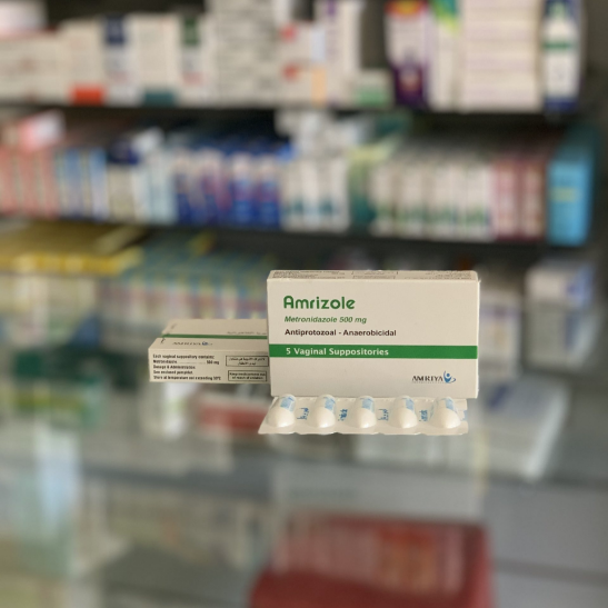 Amrizol N 5 vaginal suppositories