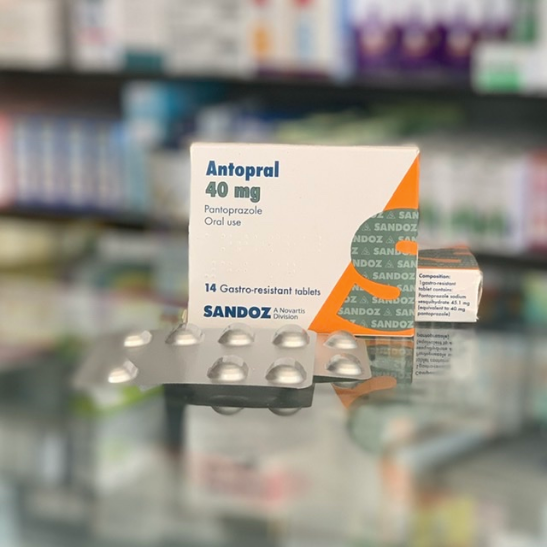 Antopral 40 mg 14 tablets