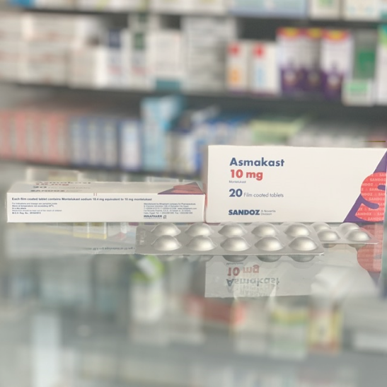 Asmakast 10 mg 30 chewable tablets