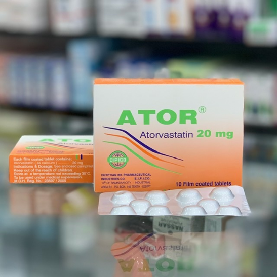 Ator 20 mg 10 tablets