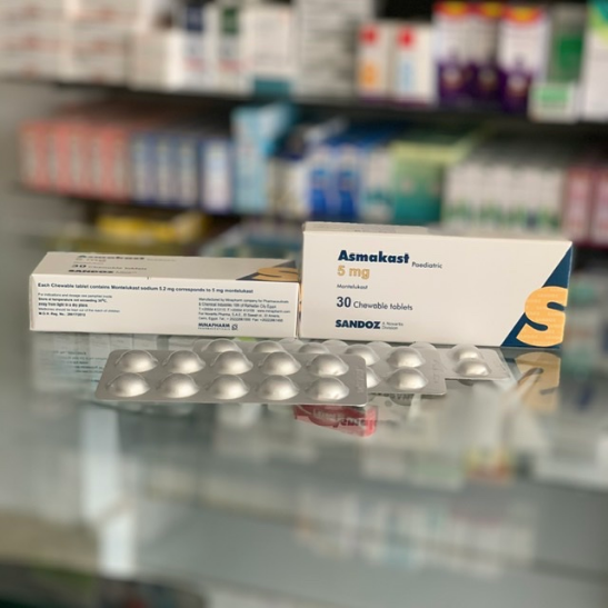Azmakast 5 mg 30 chewable tablets