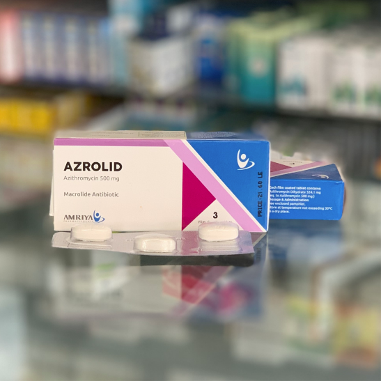 Azrolide 500 mg 3 tablets