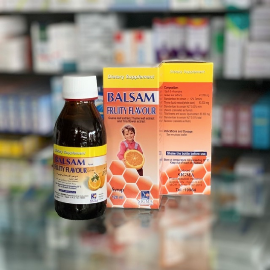Balsam fruit flavor syrup 120 ml