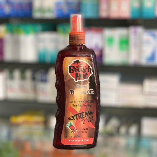 Beach Hut Carrot Suntan Oil 250 ml