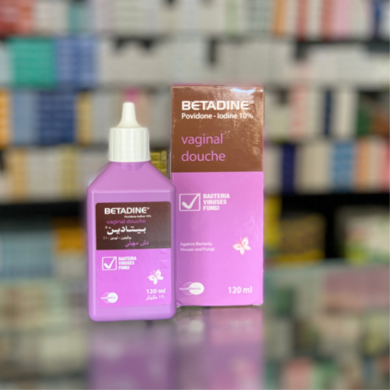 Betadine vaginal solution 120 ml