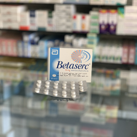 Betaserc 16 mg 60 tablets