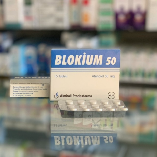 Blockium 50 mg 15 tablets