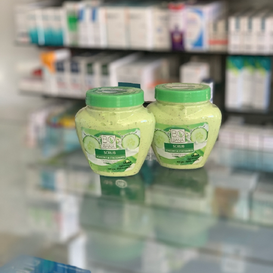 Bobana scrub with cucumber and yogurt 300 gr