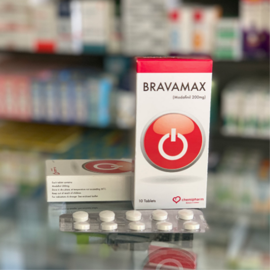 Bravamax 200 mg 10 tablets