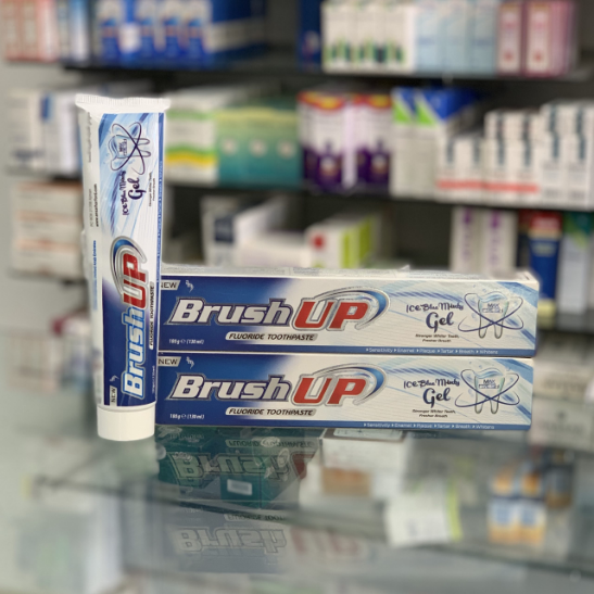 Brush up whitening toothpaste with fluoride 180 gr