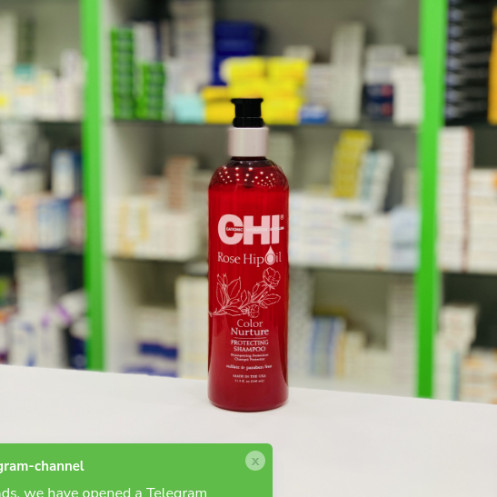 CHI Rose Hip oil shampoo