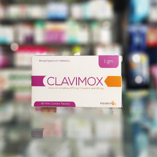 Clavimox 1 g 16 tablets