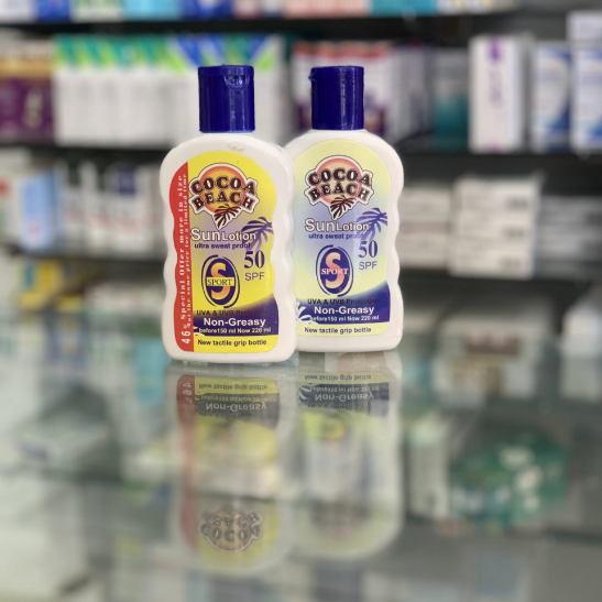 Cocoa Beach sunscreen lotion spf 50 220 ml