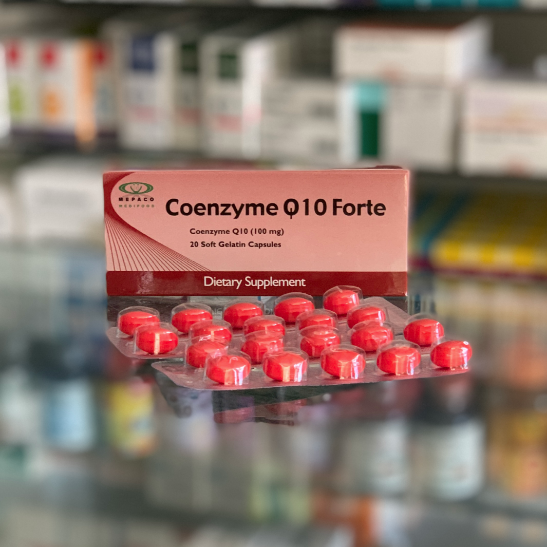 Coenzyme Q10 100 mg 20 capsules