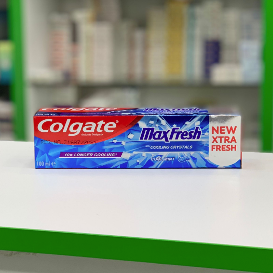 Colgate Max Fresh cooling crystals