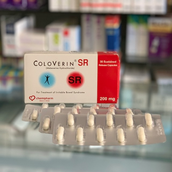 Coloverin SR 200 mg 30 tablets