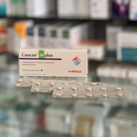 Concor Plus 10 mg 30 tablets