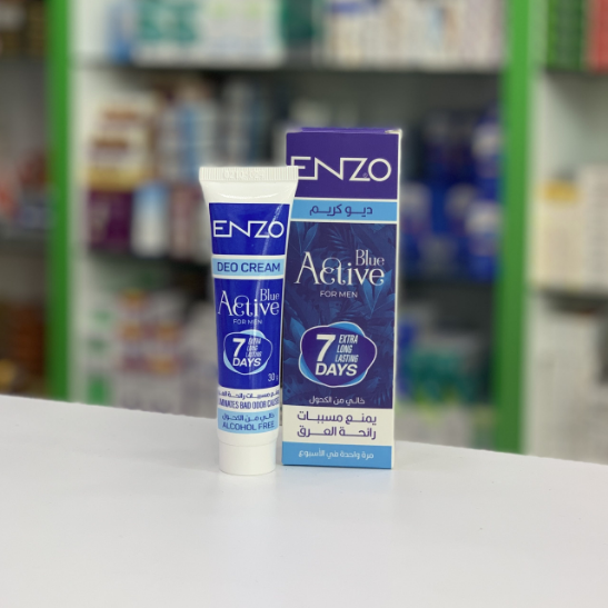 Deodorant cream for men Enzo Blue active 30 gr