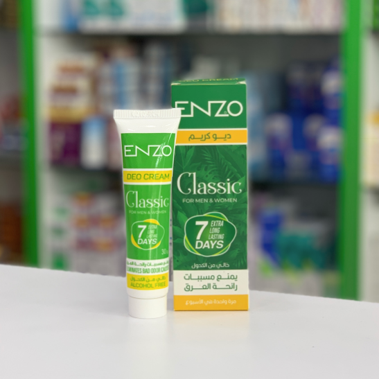 Deodorant cream for men and women Enzo Classic 30 gr