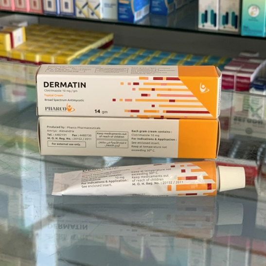 Dermatin 1% cream 14 g