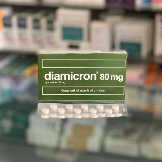 Diamicron 80 mg 20 tablets