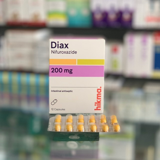 Diax 200 mg 12 capsules