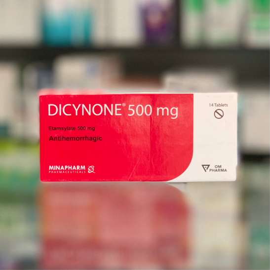 Dicinone 500 mg 14 tablets