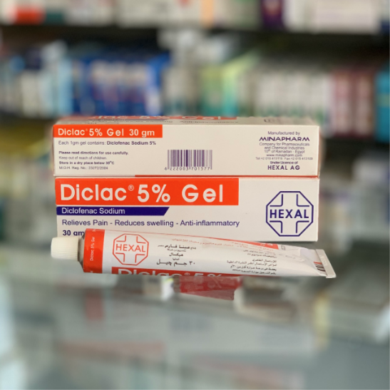 Diclac 5% gel 30 g