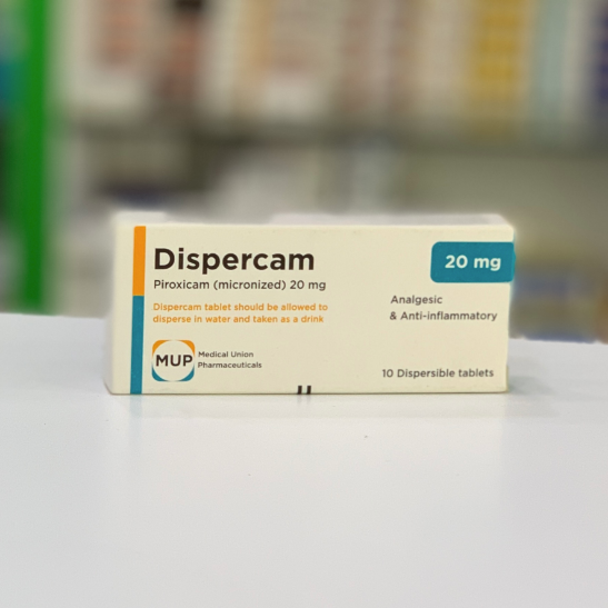 Dispercam 20 mg, 10 tablets