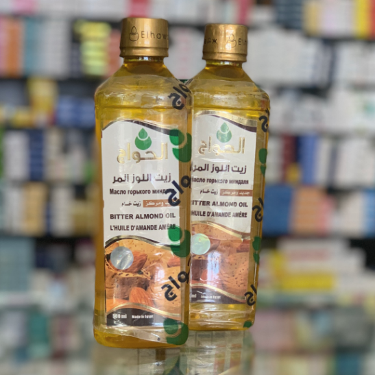 El Hawaj Bitter Almond Oil 500 ml