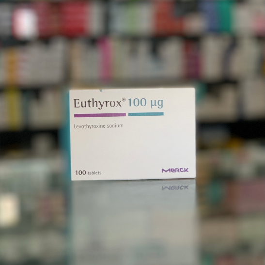 Euthyrox 100 mcg 100 tablets
