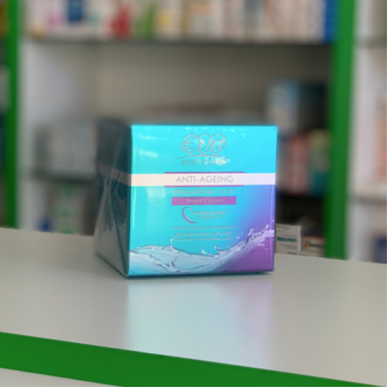 Eva Skin Clinic night cream with hyaluronic acid