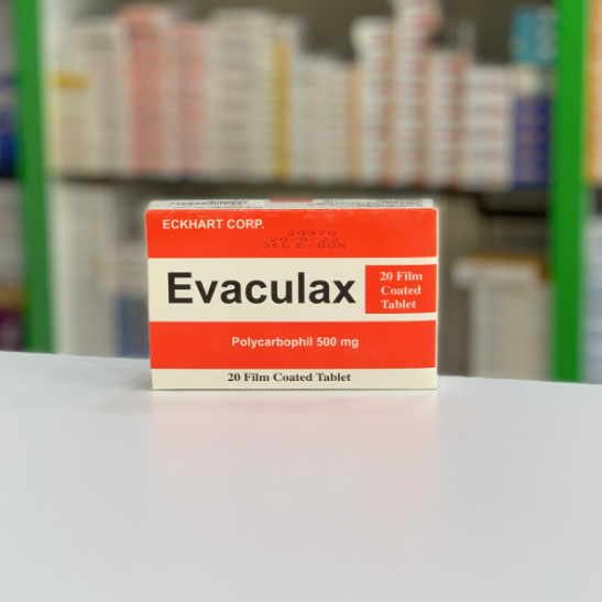 Evaculax 20 tablets