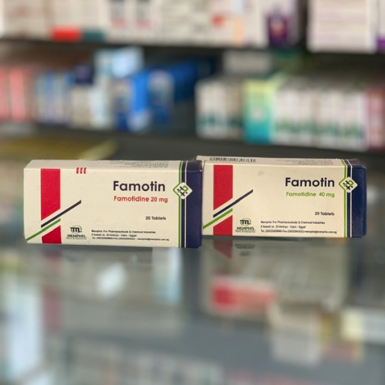 Famotin 20 mg 20 tablets
