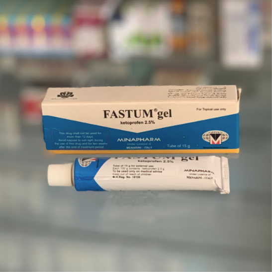 Fastum 2.5% gel 15 g