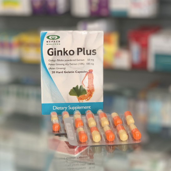 Ginkgo Plus 20 capsules