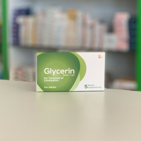 Glycerin 1.4 g 5 rectal suppositories