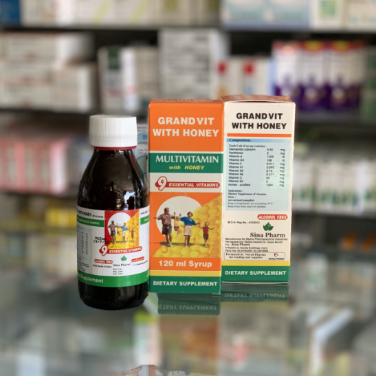 Grand Vit with honey syrup 120 ml