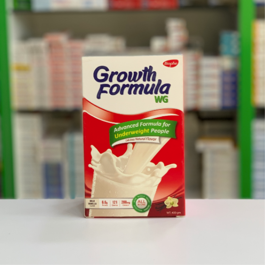 Growth Formula Vanilla flavor﻿ 400 gr