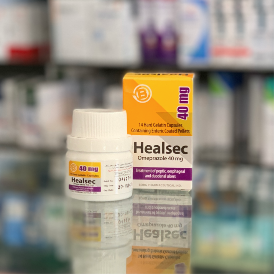 Healsec 40 mg 14 capsules