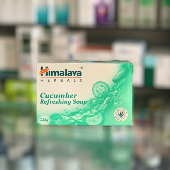 Himalayan herbs "Refreshing soap with cucumber" 125 gr
