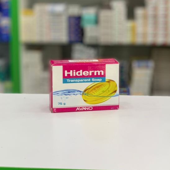 Hyderm transparent soap 75 gr
