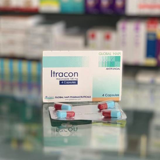 Itracon 100 mg 4 capsules