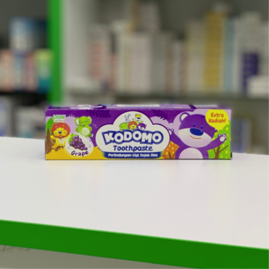 Kodomo Children's toothpaste with grape flavor