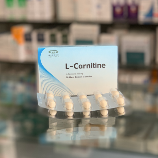 L-Carnitine 350 mg 20 capsules