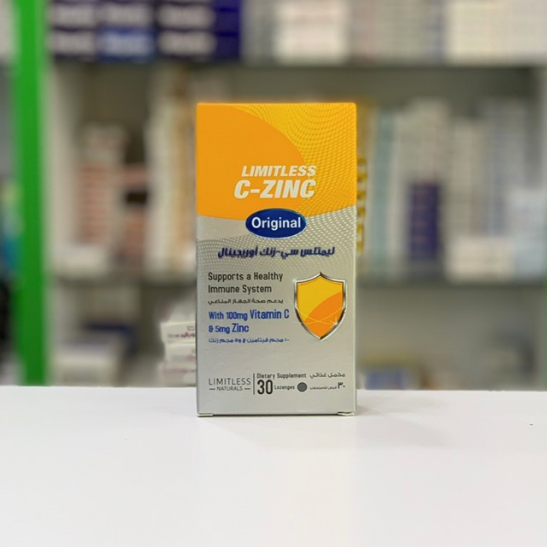 Limitless C-zinc plus 30 tablets