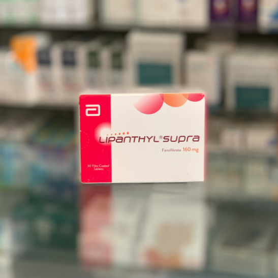 Lipanthyl Supra 160 mg 30 tablets Lipantil Supra 160 mg 30 tablets